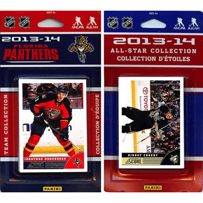 CandICollectables FLPANTHERS13 NHL Florida Panthers Licensed 2013-14 Score Team Set & All-Star Set 
