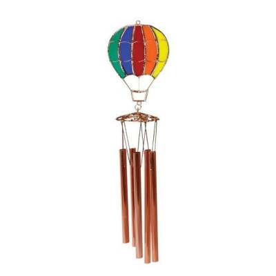 Gift Essentials GE136 Rainbow Hot Air Balloon Wind Chime 