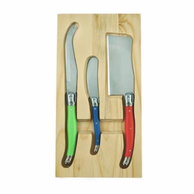 True Fabrications 3074 Sunnyside Enamel Cheese Knives 