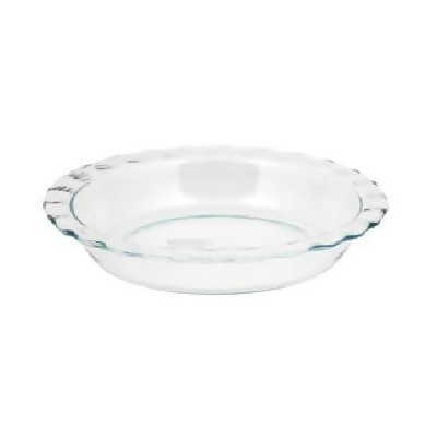 Pyrex 1085800 Easy Grab 9.5 in. Fluted Pie Dish 