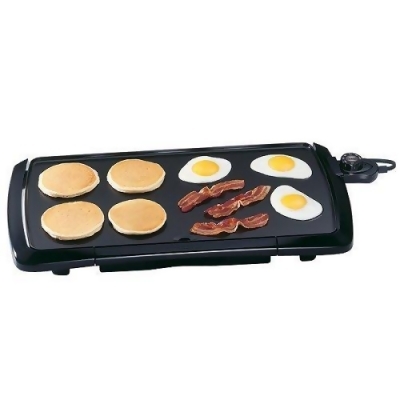 PRESTO 07030 20" Electric Cool Touch Griddle - Black 