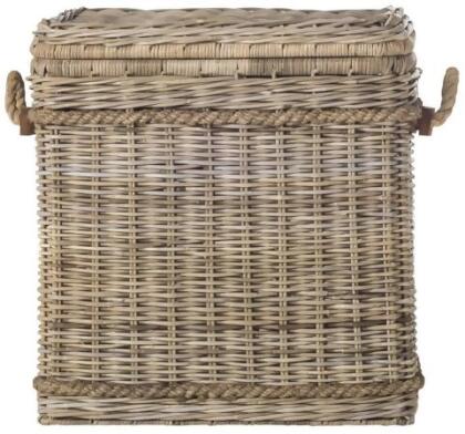 Safavieh SEA7020A Sidonie Trunk, Grey - 27.5 x 13.7 x 25.6 in.