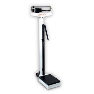 Detecto Eye Level Beam Scale with Height Rod & Wheels 