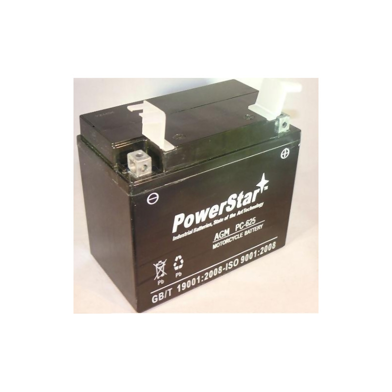 PowerStar PS-625-Motorsport Replacement YTX16CL-B-BS Motorsport 260CCA 12V  19Ah Battery
