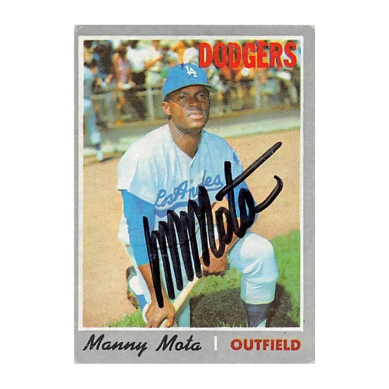 1970 Topps Manny Mota