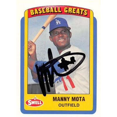 Manny Mota Autographs, Memorabilia & Collectibles