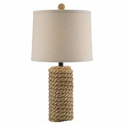 Crestview Collection CVNAM695 Rope Bolt Table Lamp 