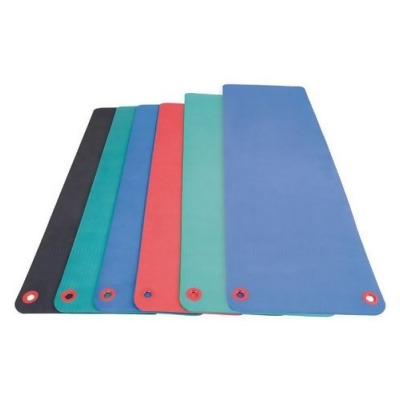 AGM Group 74601 48 in. Elite Workout Mat with Eyelets - Blue 
