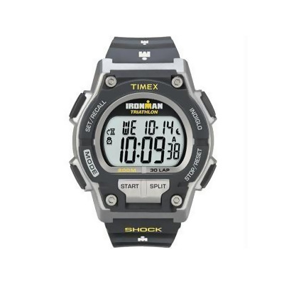 Timex Ironman Shock Resistant 30 - Lap Watch - Black/Yellow - T5K1959J 