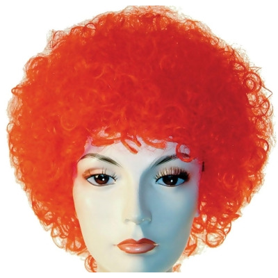 Morris Costumes Lw105or Curly Clown Orange Wig Costume From