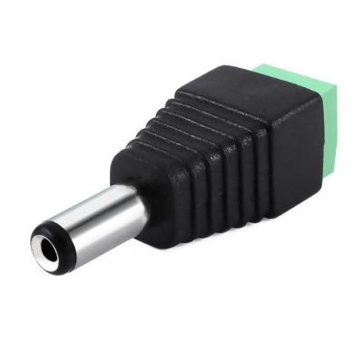 CMPLE 1293-N Male 2.1 x 5.5 mm DC Power Plug Jack Adapter Connector for CCTV 