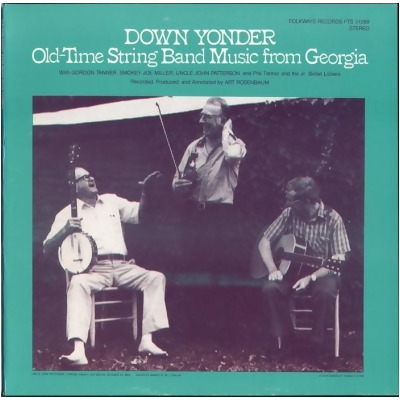 Smithsonian Folkways FW-31089-CCD Down Yonder- Old Time String Band Music from Georgia 