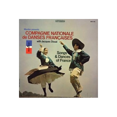 Smithsonian Folkways MN-00491-CCD Compagnie Nationale de Danses Francaises with JacQues Douai 