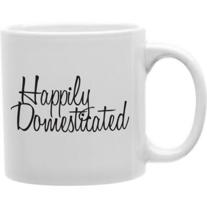 Imaginarium Goods CMG11-IGC-DOMEST Happily Domesticated 11 oz Ceramic Coffee Mug 