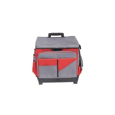 Ecr4kids Elr0550brd Red Rolling Cart Organizer Bag