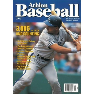 Athlon CTBL-013245 George Brett Unsigned Kansas City Royals Sports 1993 MLB Baseball Preview Magazine 