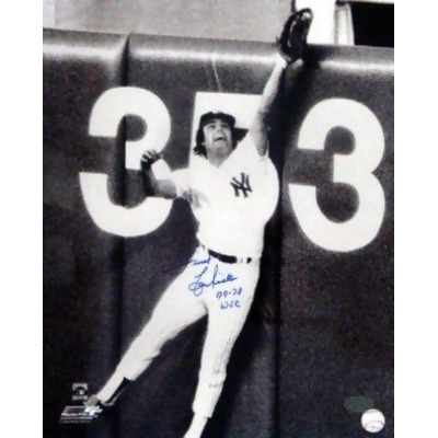 Athlon CTBL-014251 Lou Piniella Signed New York Yankees B&W Photo Sweet & 77-78 WSC - 16 x 20 
