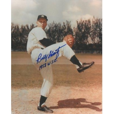 Athlon CTBL-012866 Bobby Shantz Signed New York Yankees Photo 1958 WSC - World Series Champs - 8 x 10 