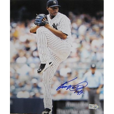 Athlon CTBL-017833 Ivan Nova Signed New York Yankees Photo - Vertical Pitching - MLB Hologram - 8 x 10 