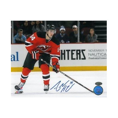 Athlon CTBL-014401 Adam Henrique Signed New Jersey Devils Photo Horizontal - 8 x 10 
