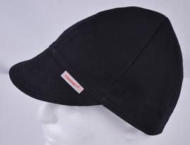 Comeaux Caps 118-2000R-7-1-2-BLK Deep Round Crown Cap - Black