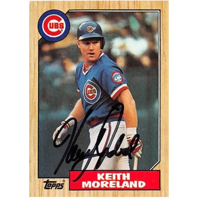 Keith Moreland - Autographed Signed Photograph