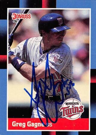 Kent Hrbek Autographed 1988 Topps Big Card #84 Minnesota Twins SKU #188113  - Mill Creek Sports