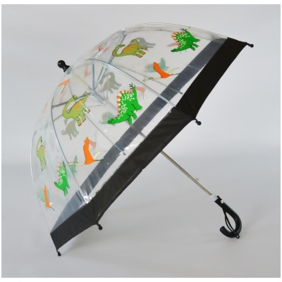 Foxfire FOX-622-65 Childrens Clear Dinosaur Umbrella - Size 1 