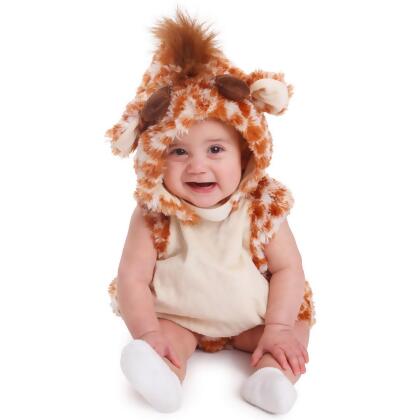 Dress Up America 859-0-6 Giraffe Costume for 0 to 6 Months Baby 