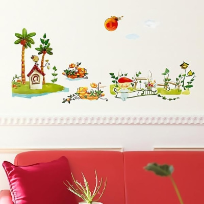 HL-995 Sunny Day - Wall Decals Stickers Appliques Home Decor 