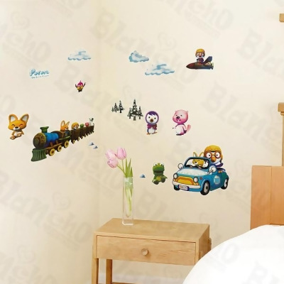 SH-836 Winter Trip - Wall Decals Stickers Appliques Home Decor 