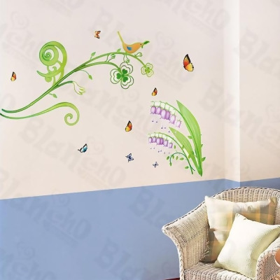 HL-5603 Green Branches - Large Wall Decals Stickers Appliques Home Decor 