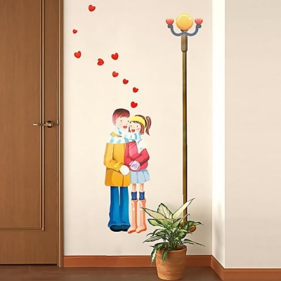 HL-925 Teenager Love - Wall Decals Stickers Appliques Home Decor 