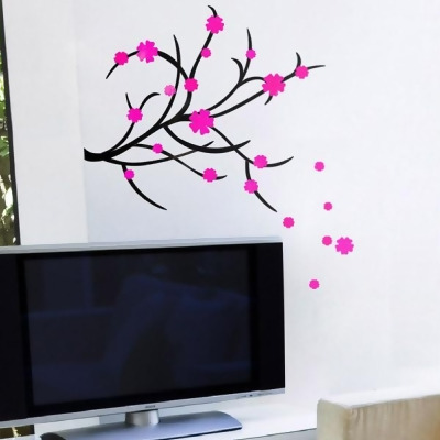 HL-931 Dancing Flowers - Wall Decals Stickers Appliques Home Decor 