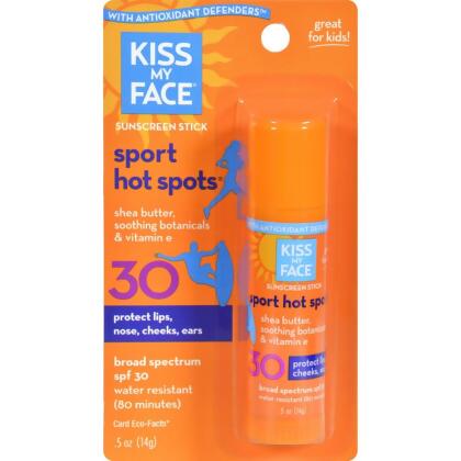 Kiss My Face Hg0216895 05 Fl Oz Sun Care Hotspots Spf 30 Case Of 6