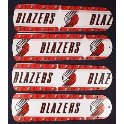 Ceiling Fan Designers 42SET-NBA-BLAZ 42 in. NBA Portland Trail Blazers Basketball Ceiling Fan Blades 