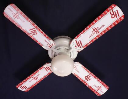 Ceiling Fan Designers 42FAN-NBA-HOU 42 in. NBA Houston Rockets Basketball Ceiling Fan 