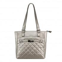 Ncstar BWH002 Quilted Tote With Pockets - Urban Gray 