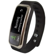 Supersonic SC-61SWBK Bluetooth Smart Wristband Fitness Tracker, Black Supersonic SC-61SWBK Bluetooth Smart Wristband Fitness Tracker, Black