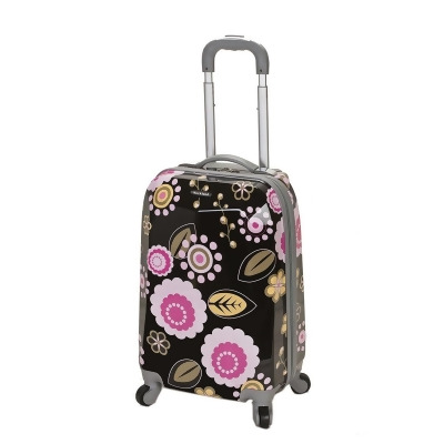 Rockland F151-FASHION 20 in. Polycarbonate Carry on Luggage Suitcase, Fashion 