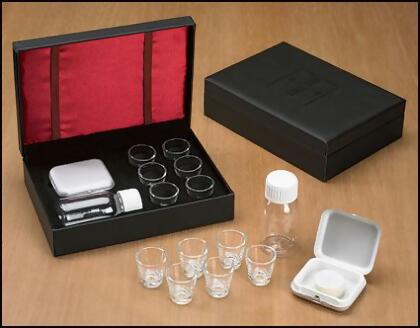 Christian Brands Church Supply PS840 6-Cup Portable Communion Set 