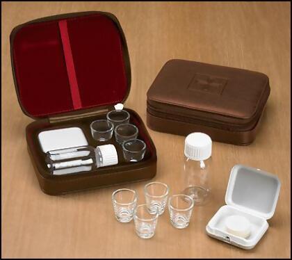 Christian Brands Church Supply PS839 4-Cup Portable Communion Set 