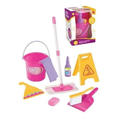 Azimport PS67F Little Helper Pretend Cleaning Toy Play Set 