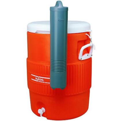 10 Gallon Seat Top Water Jug With Cup Dispenser-Orange - Igloo Coolers