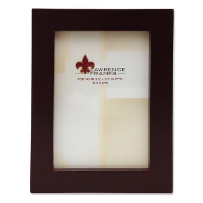 Lawrenceframes 755923 2.5 x 3.5 in. Espresso Wood Picture Frame 