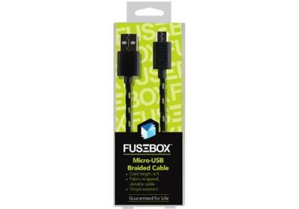 E-Filiate 1310225FB2 Sync & Charge Braided Cable Micro USB - 6 ft.
