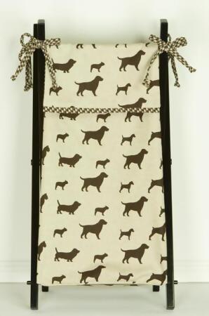 N. Selby HTHP Houndstooth Hamper 