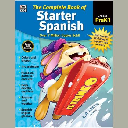 Carson Dellosa CD-704928 Complete Book of Starter Spanish 