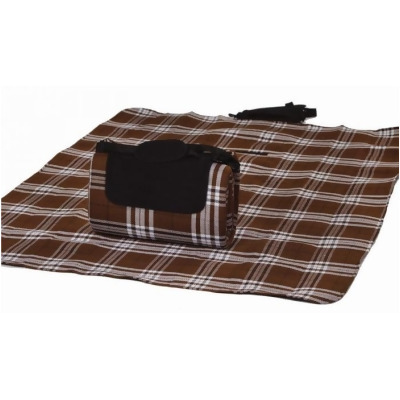 Picnic Plus M5101-CHO Mega Mat Folded Picnic Blanket with Shoulder Strap 