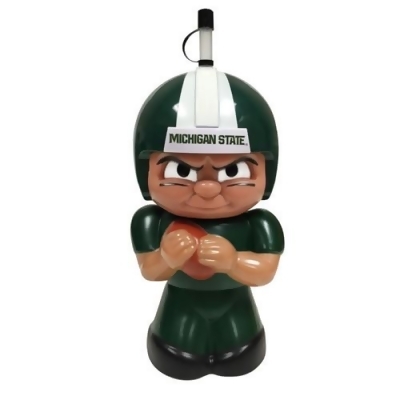 Party Animal TSMS Michigan State Big Sip 3D Water Bottle 